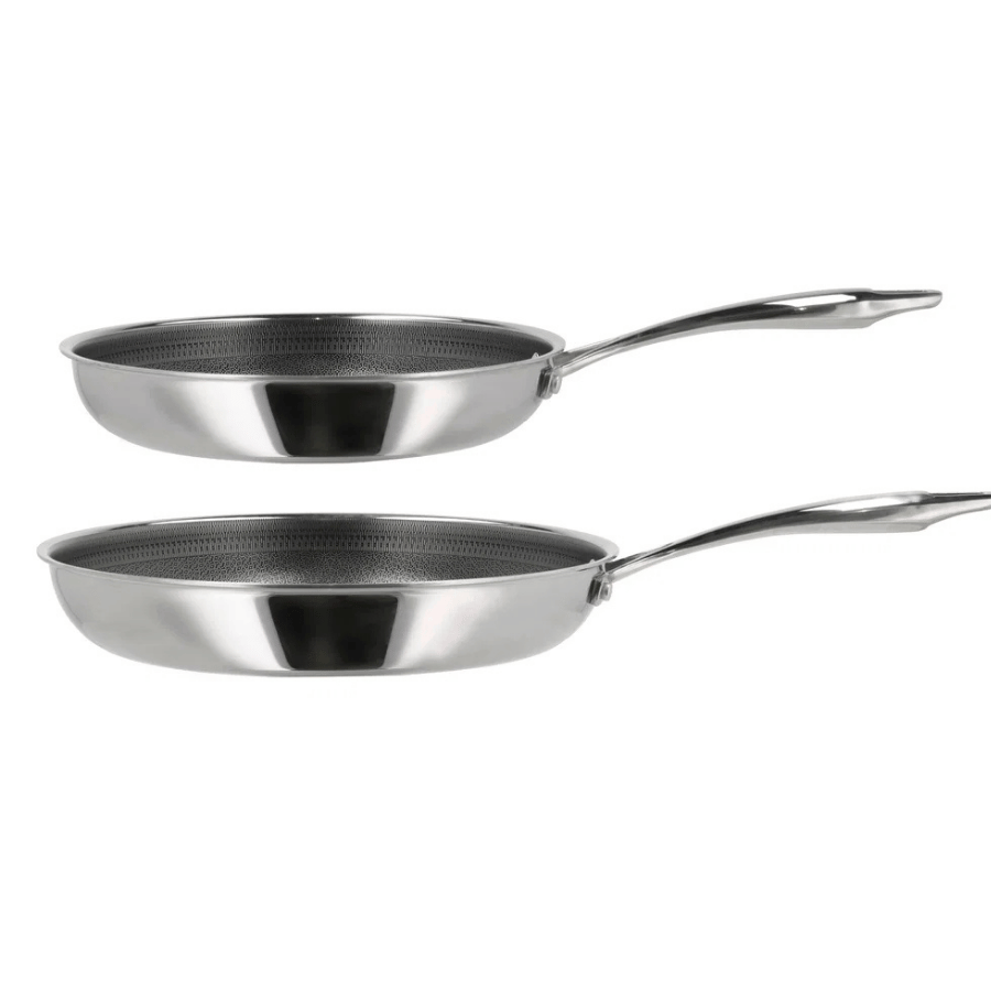 Stegepandesæt Paillon Hybrid 24+28 cm Rustfrit stå